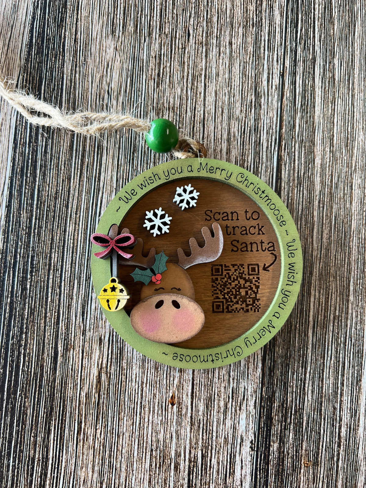 Moose Tracker Ornament