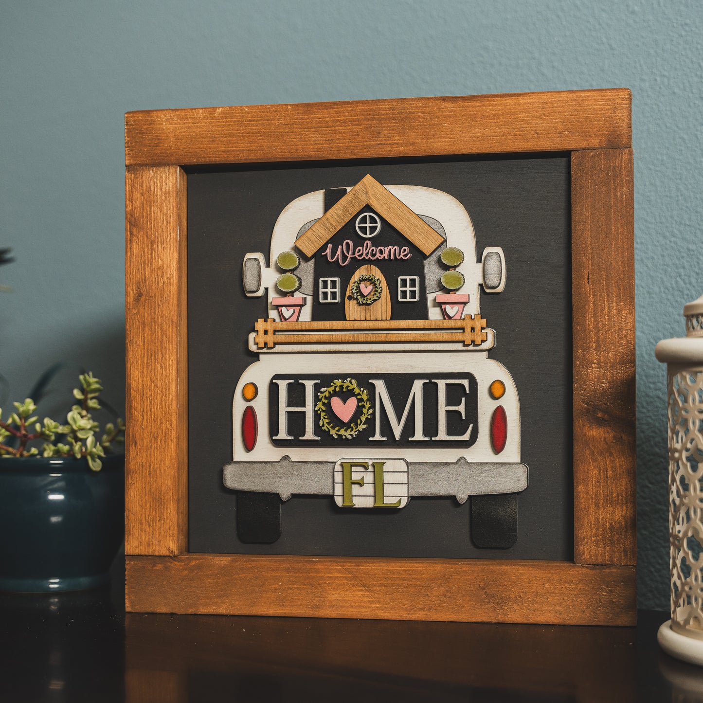 Walnut Interchangable Frame