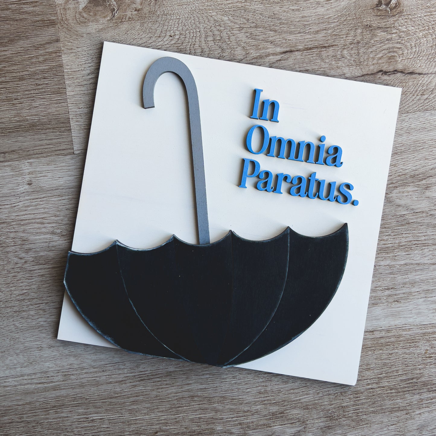 In Omnia Paratus Tile