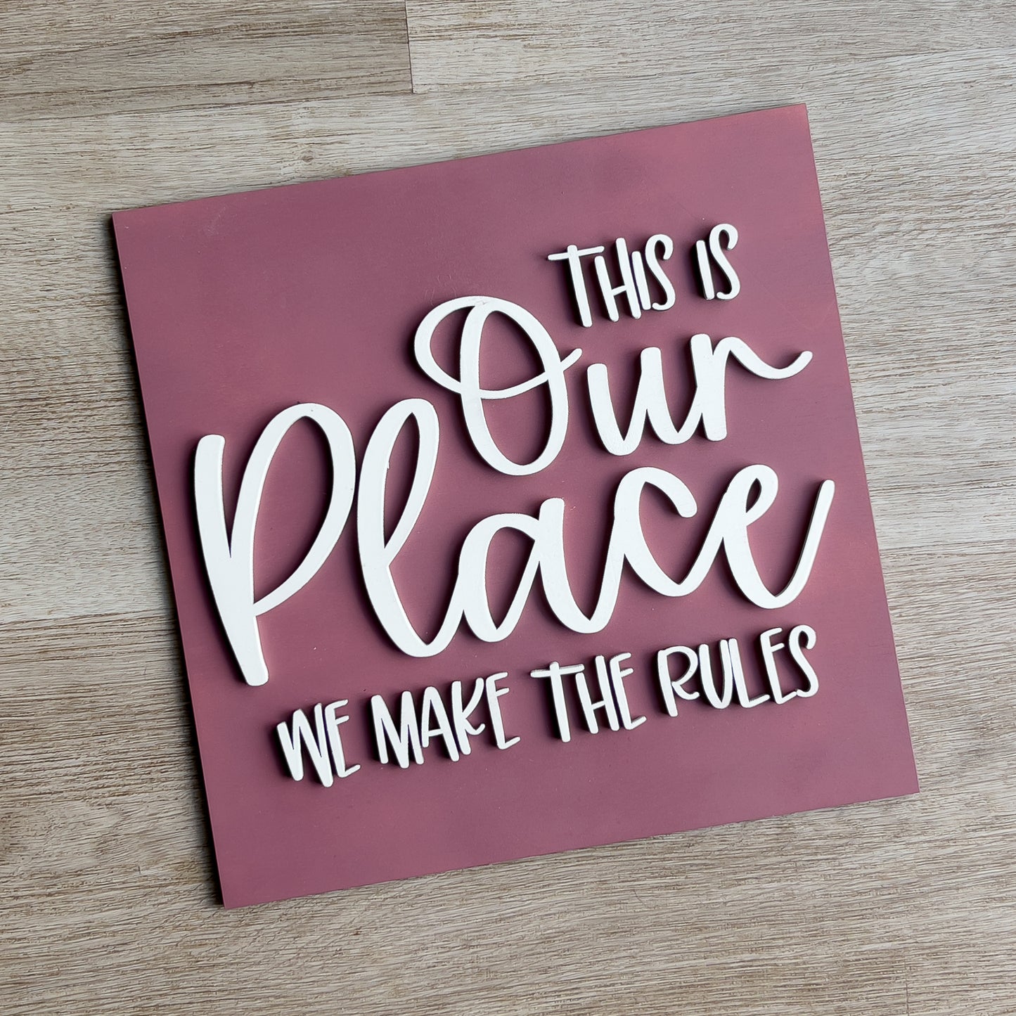 This is Our Place Tile
