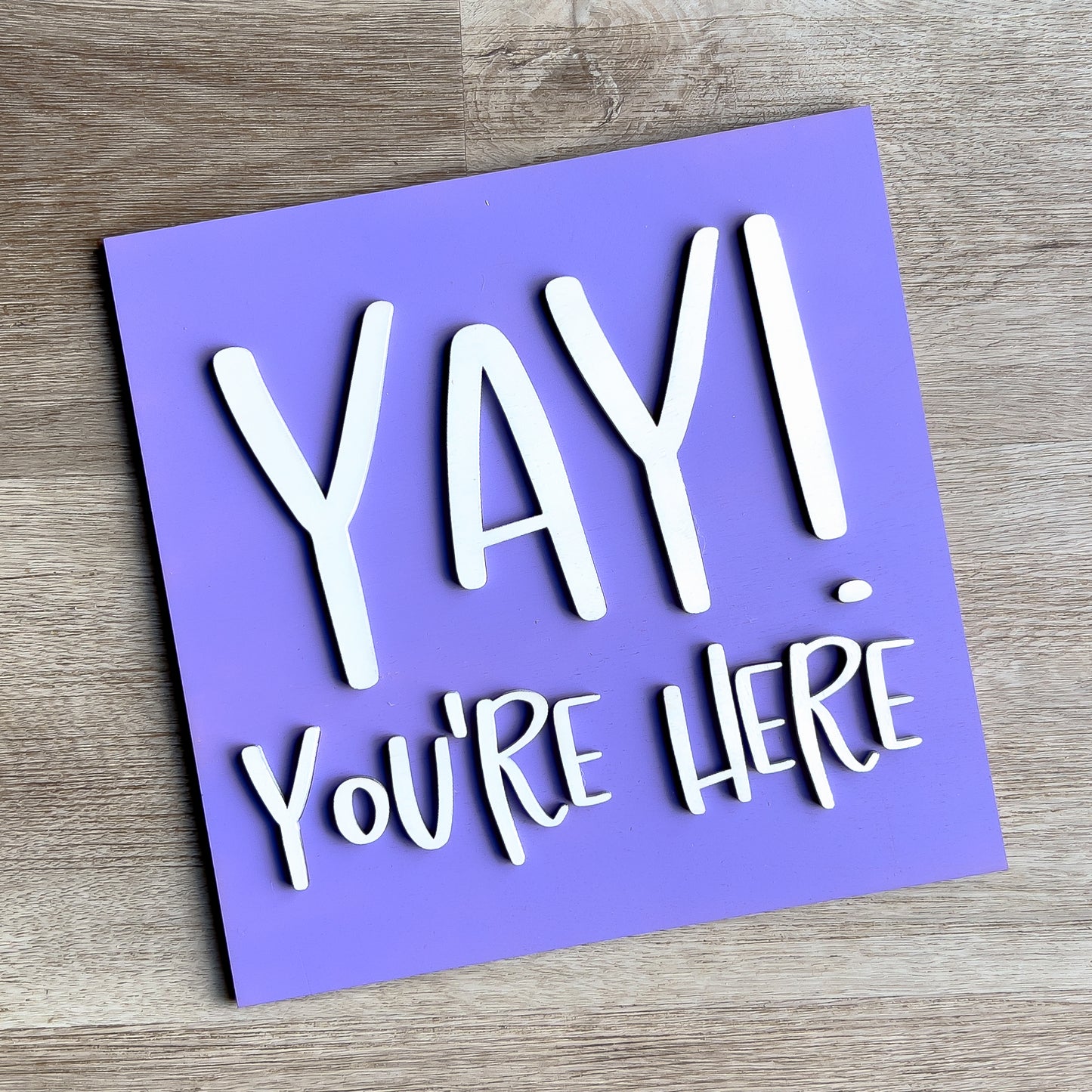YAY! You're Here Tile