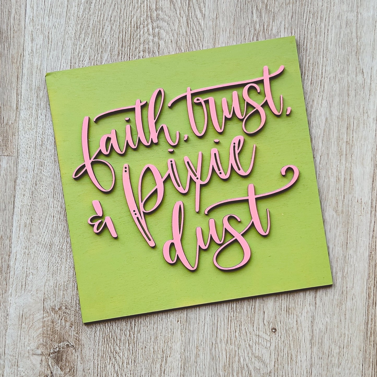 Faith Trust Pixie Dust Tile
