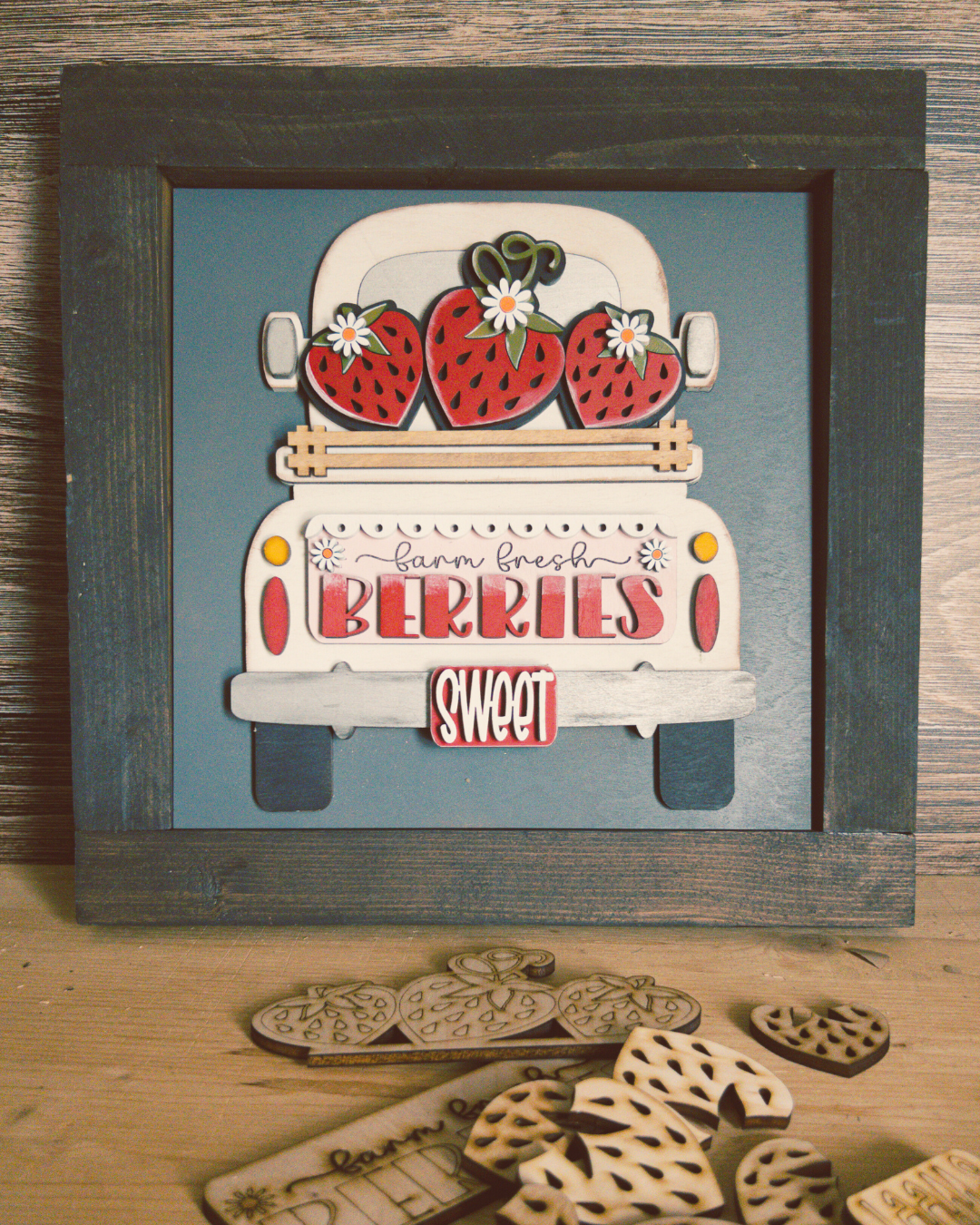 Strawberry Truck Tile Exclusive
