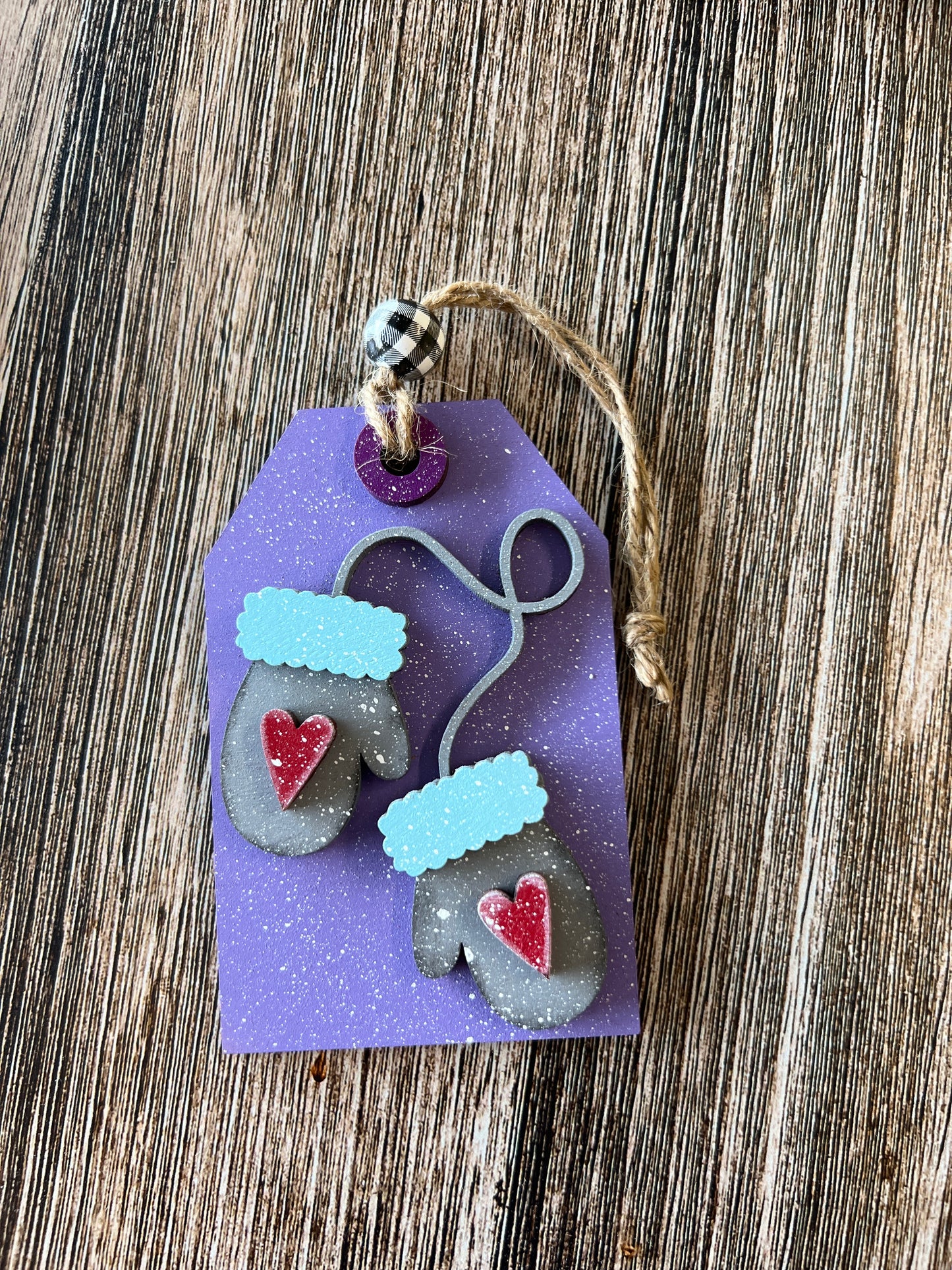 Mitten Tag Ornament