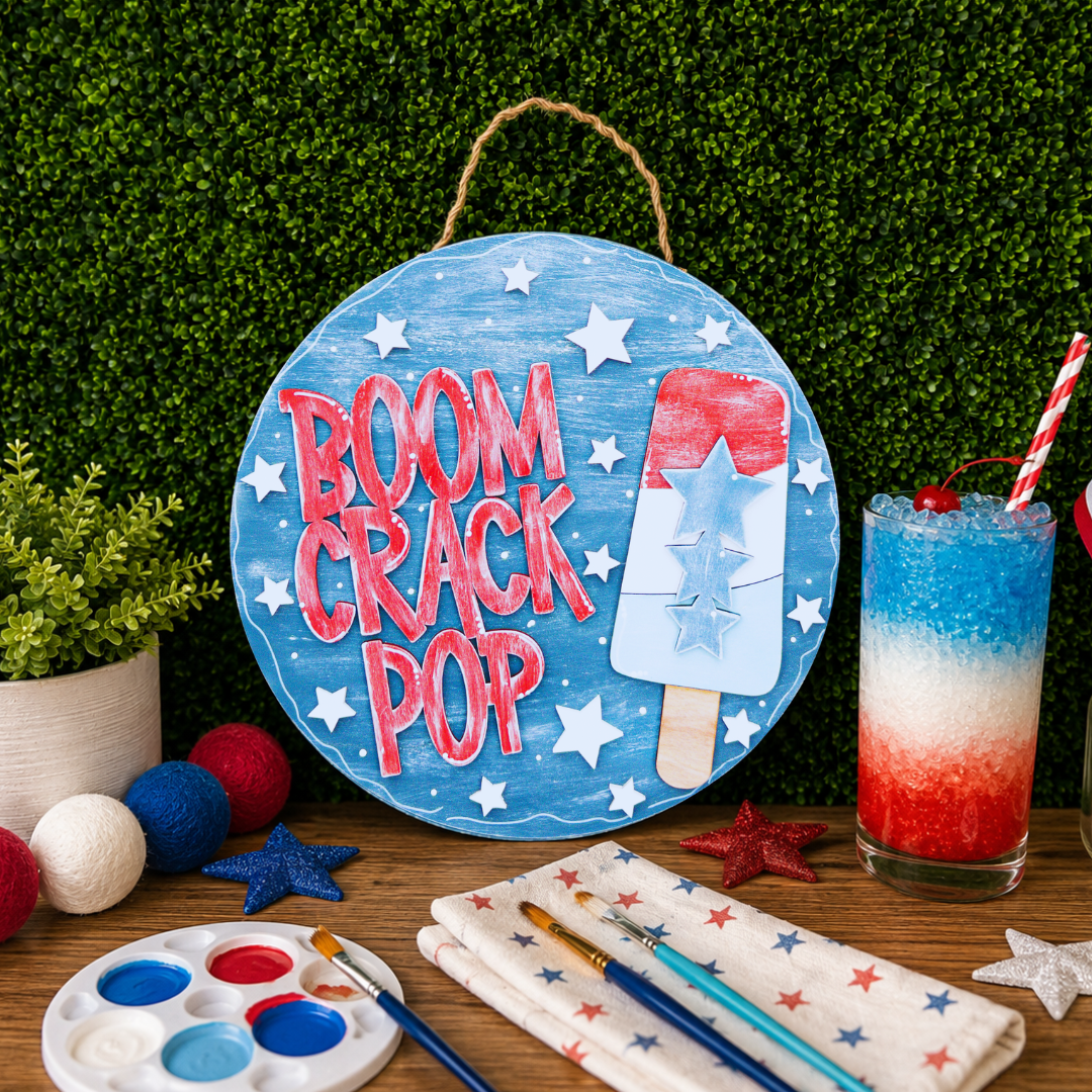 Sip & Paint | 4th of July Door Round | June 28 · Lugo's Craft Distillery