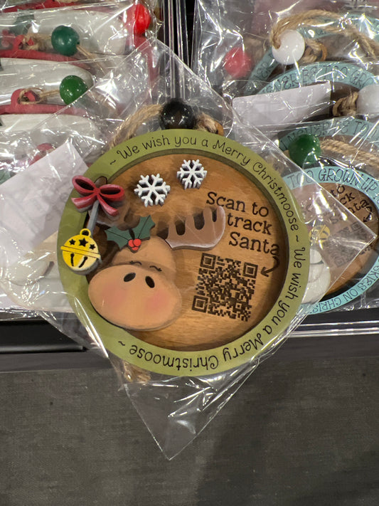 Moose Tracker Ornament