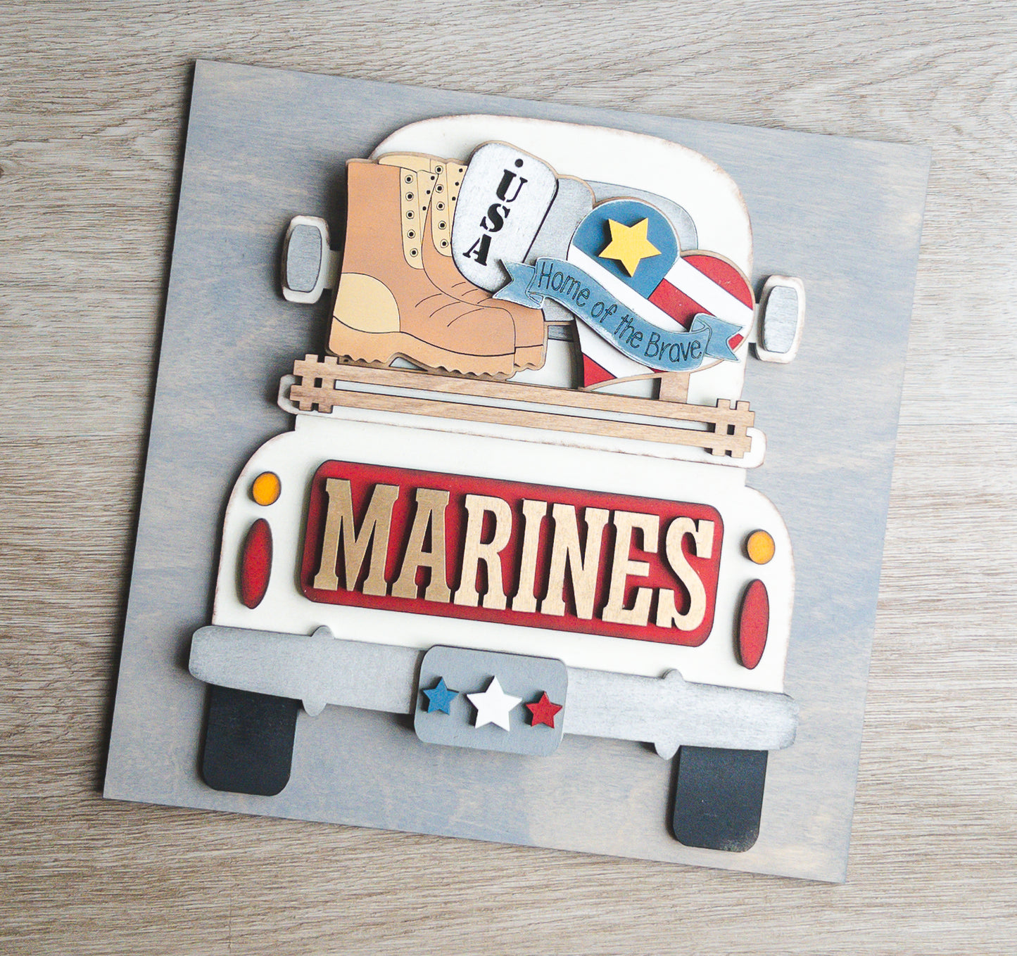 Marines Truck Tile