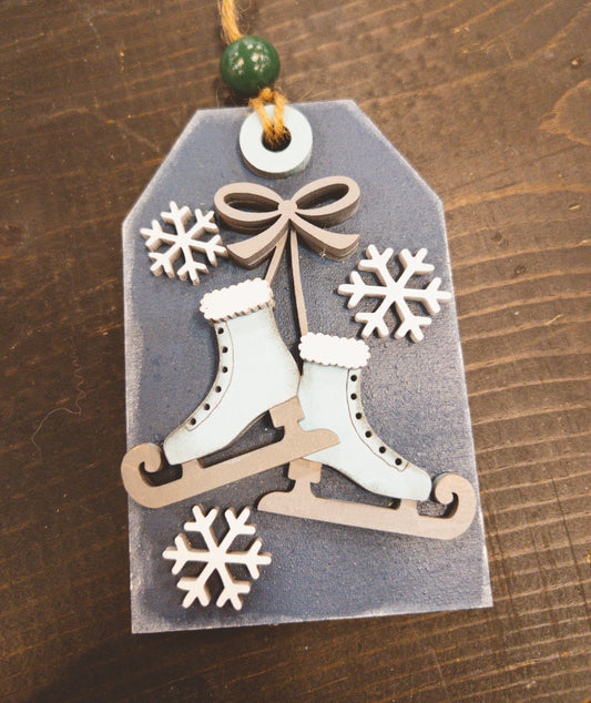 Skate Tag Ornament