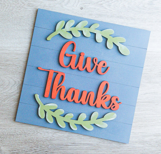 Give Thanks Tile