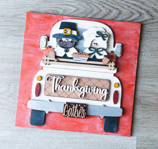 Thanksgiving Truck Tile