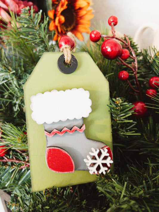 Stocking Tag Ornament