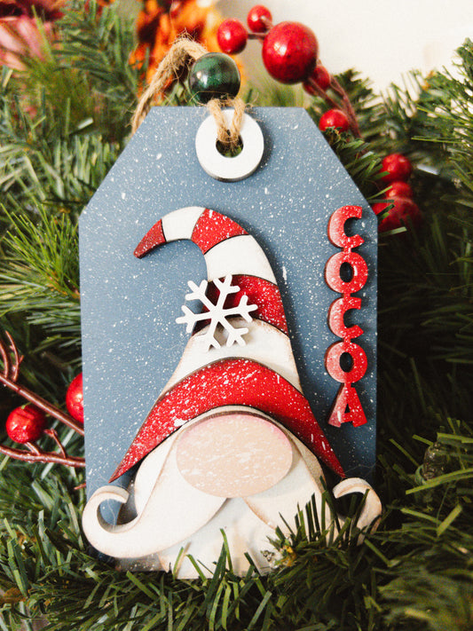 Cocoa Gnome Ornament