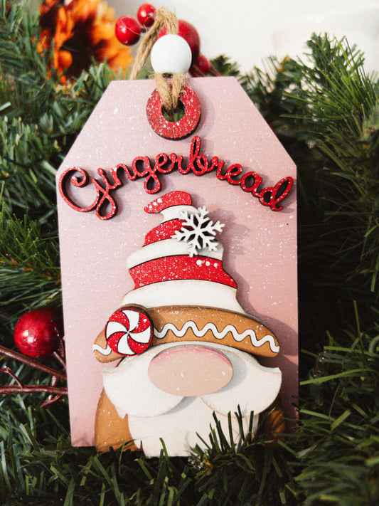 Gingerbread Gnome Ornament