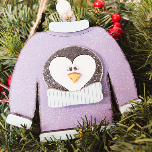 Penguin Sweater Ornament