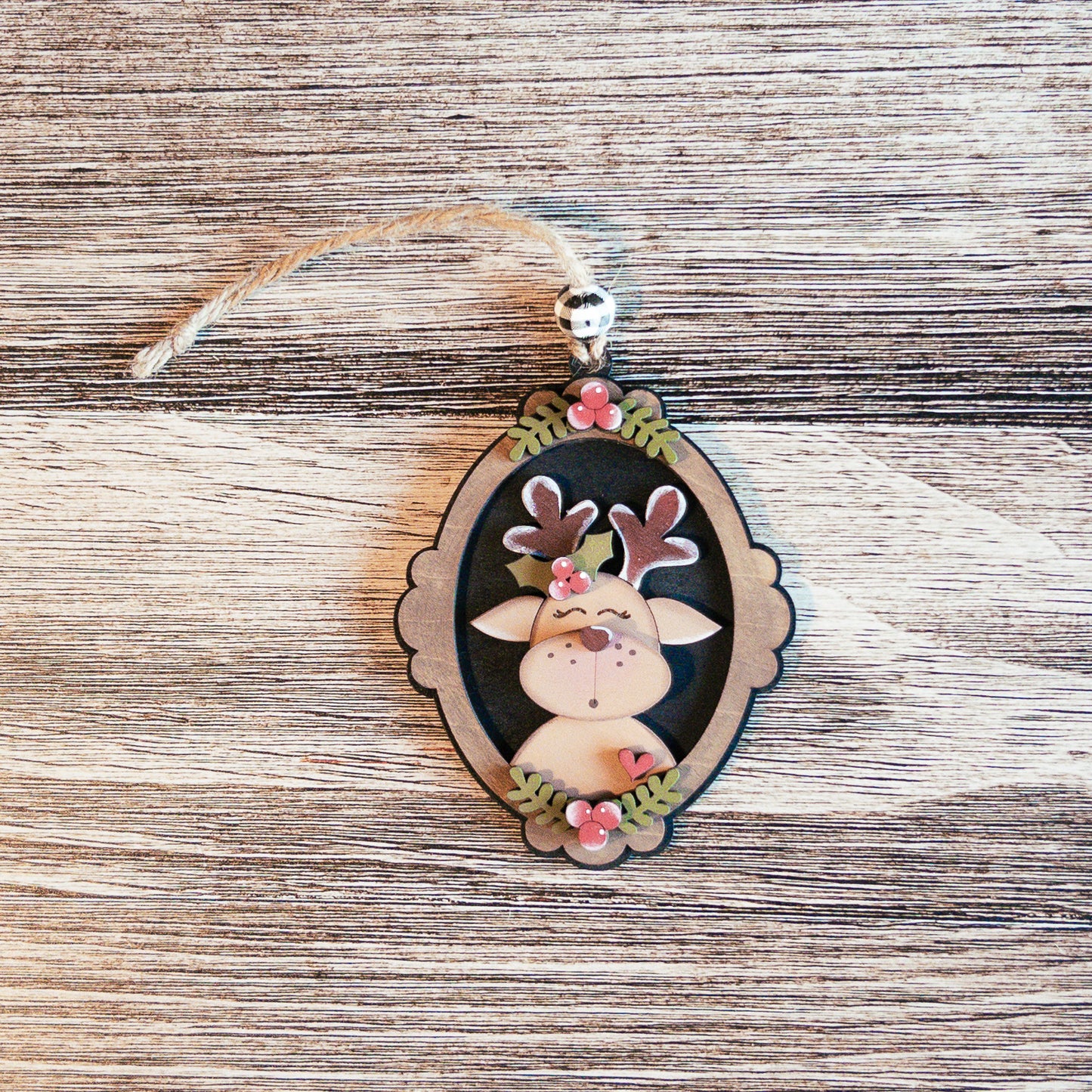 Vintage Reindeer Ornament