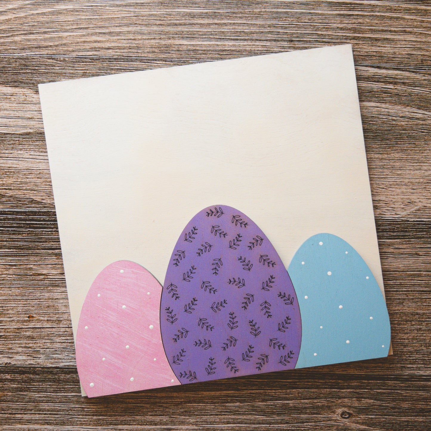 Pastel Easter Eggs Tile