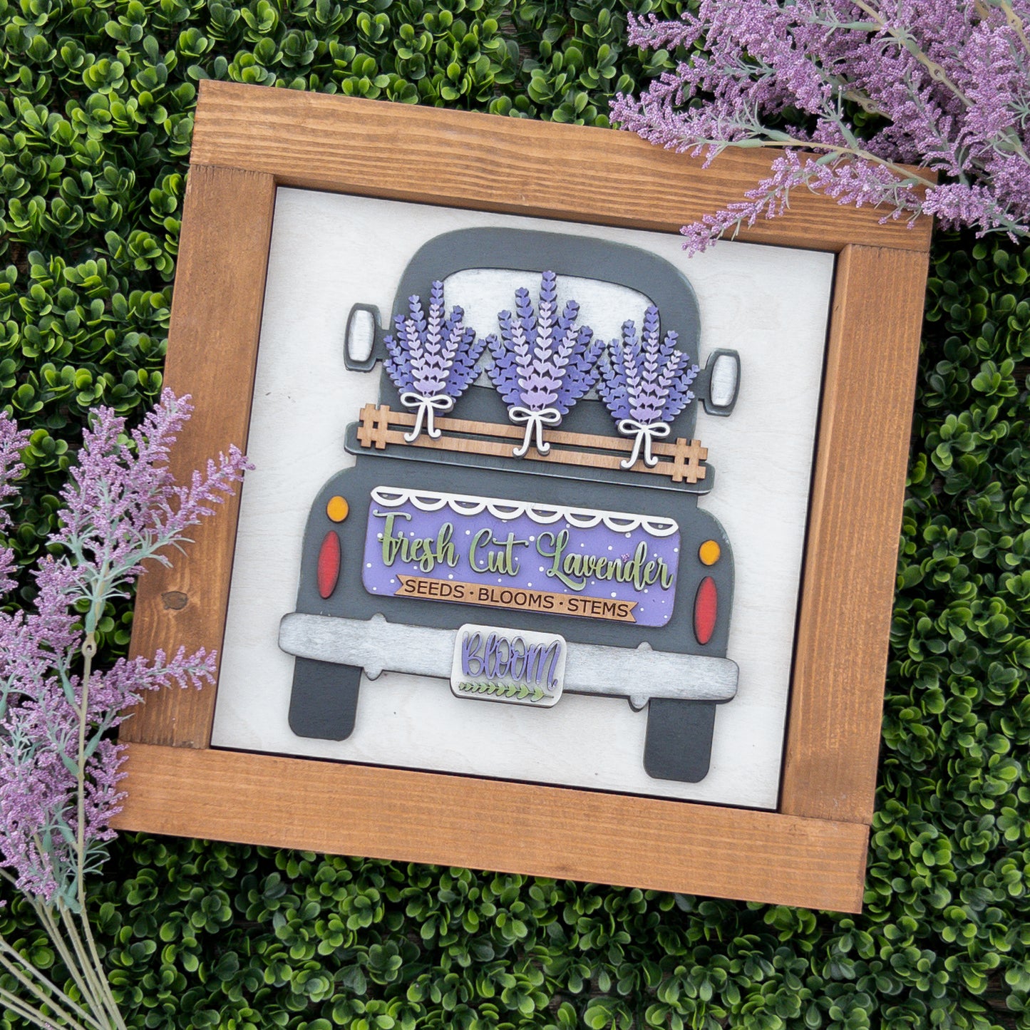 Fresh Cut Lavender Truck Tile