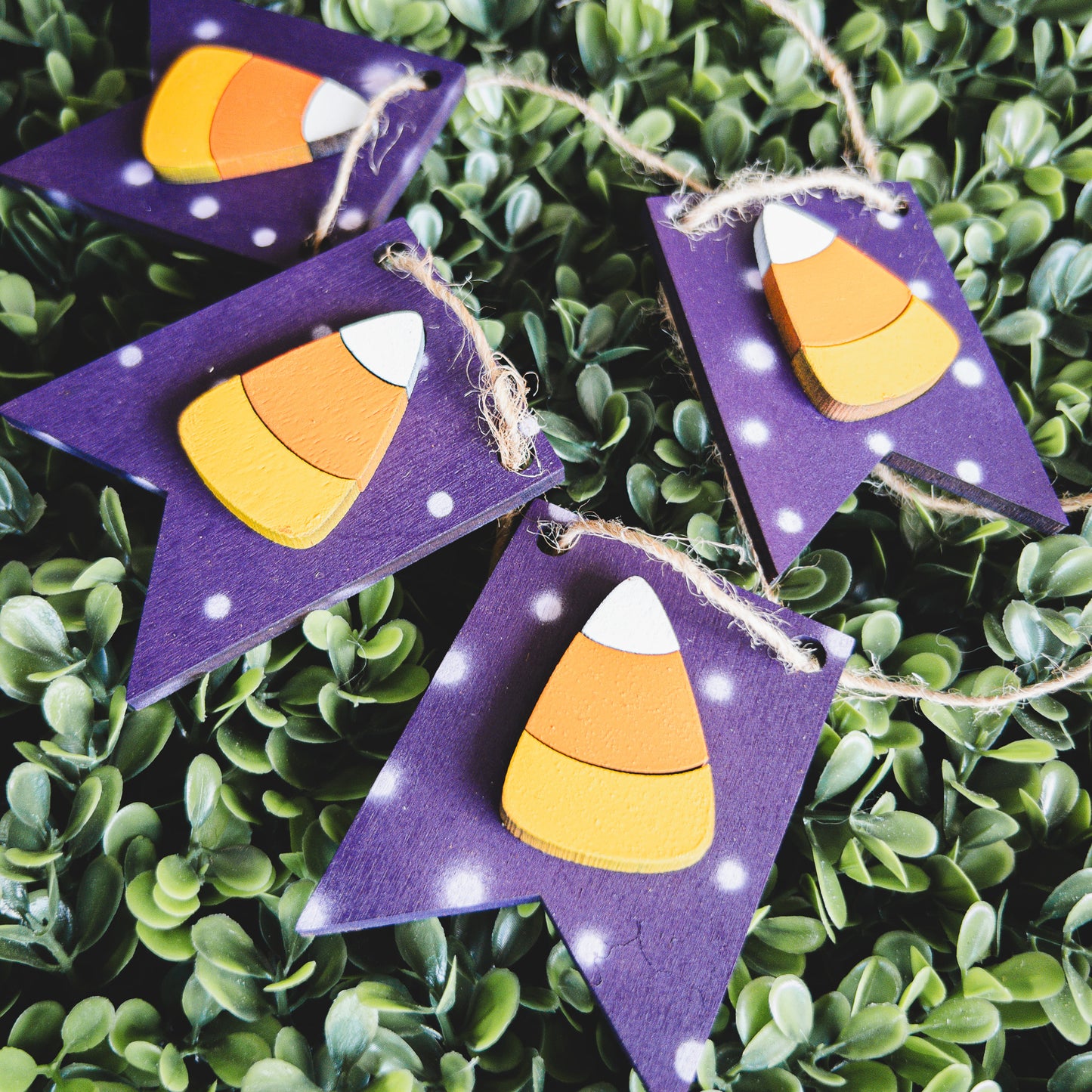 Candy Corn Ladder Wrap