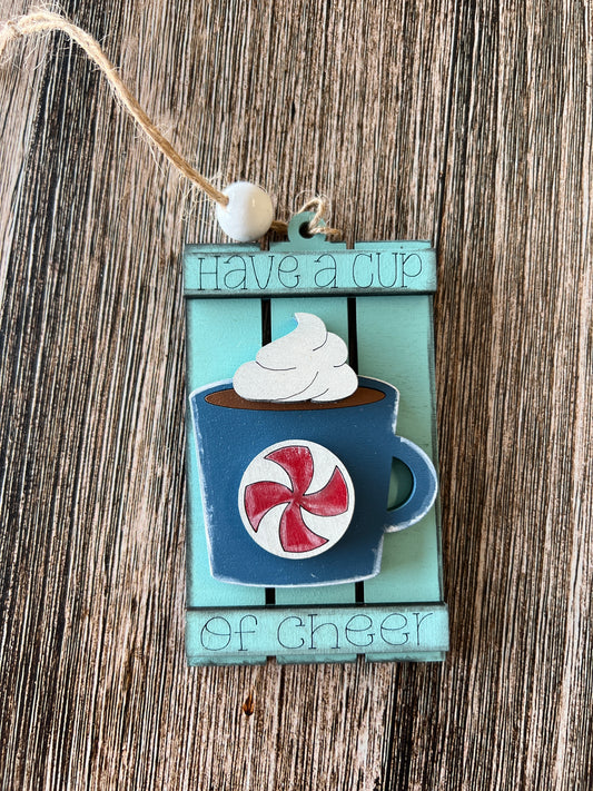 Cocoa Palette Ornament