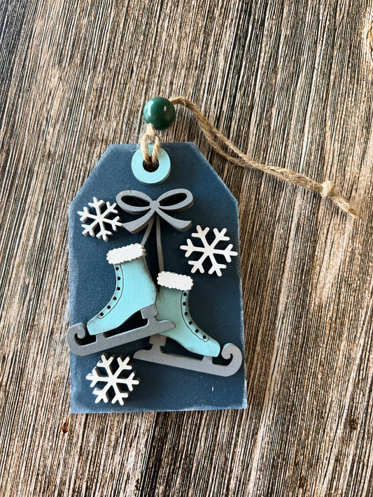 Skate Tag Ornament