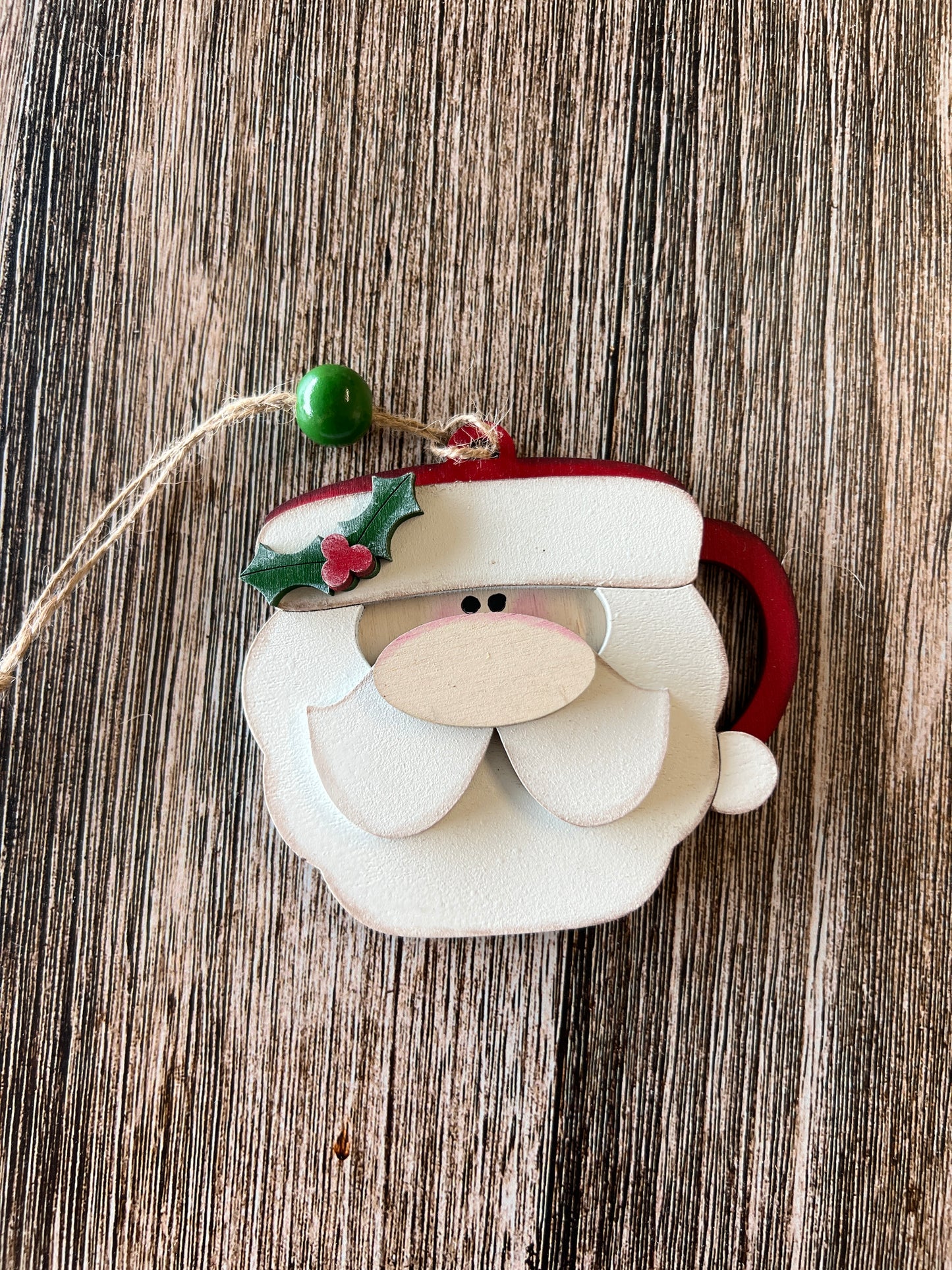 Santa Cup Ornament