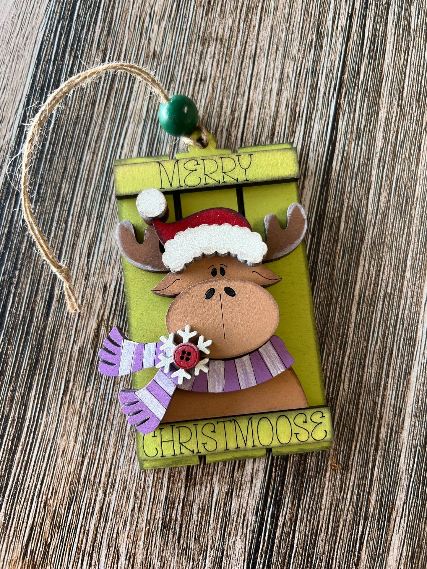 Moose Palette Ornament