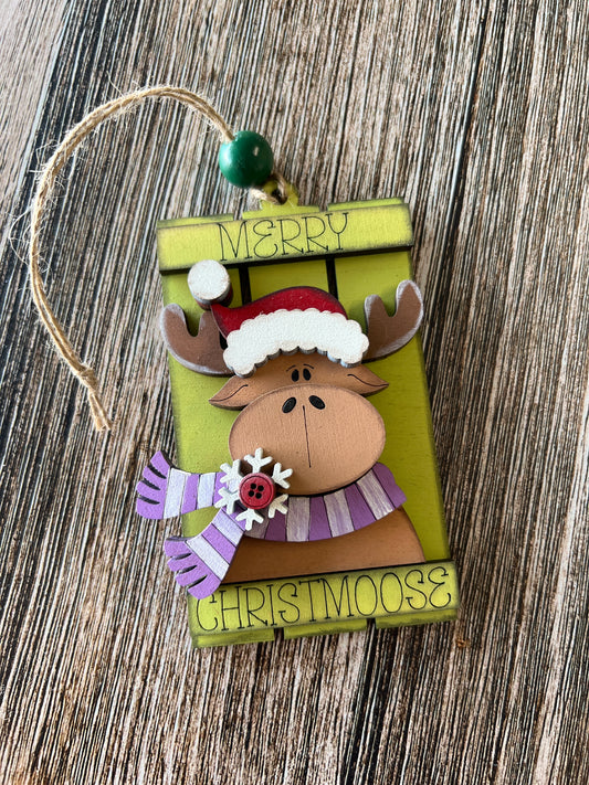 Moose Palette Ornament