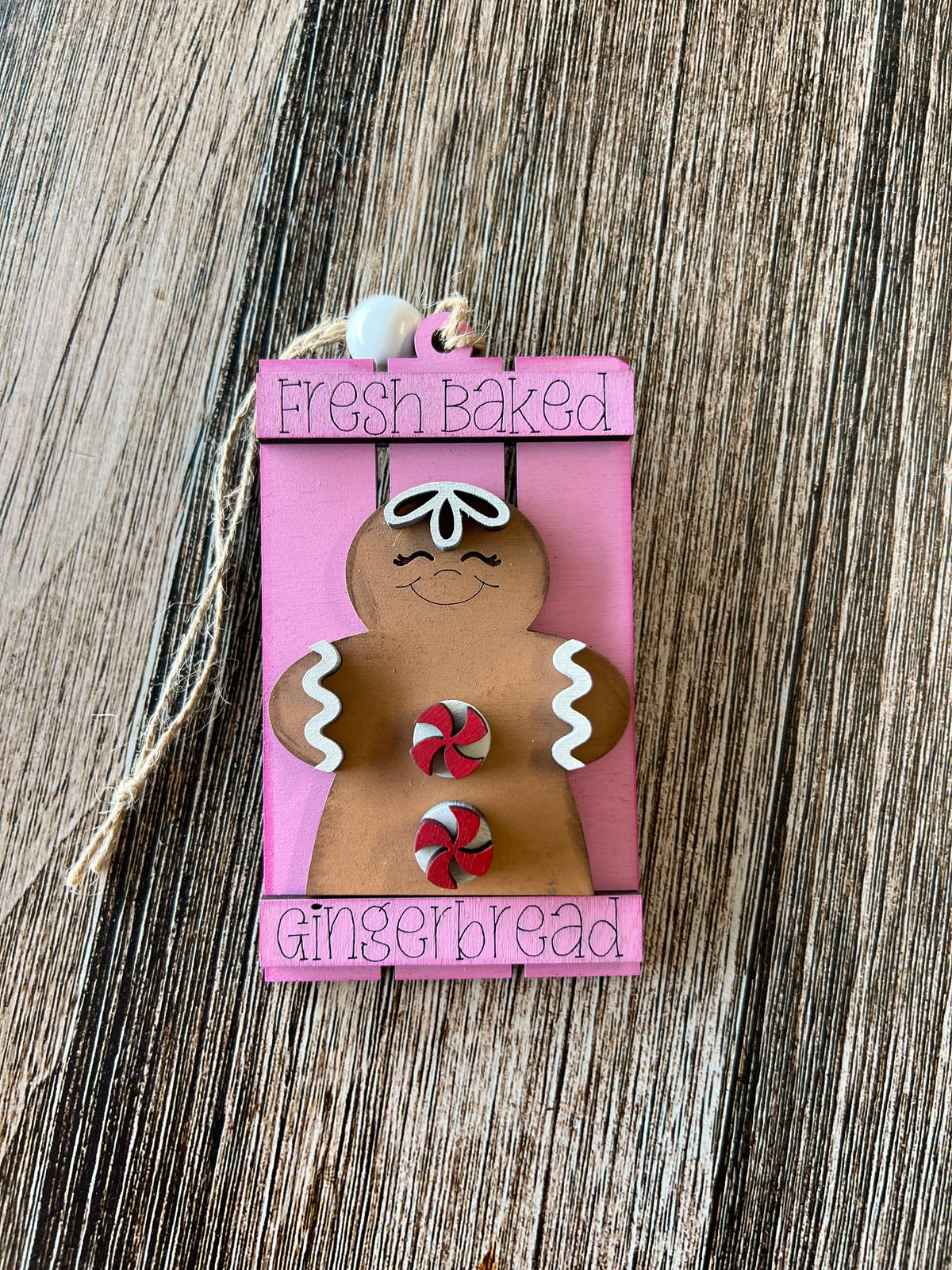Gingerbread Palette Ornament