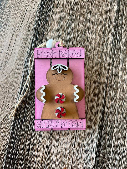 Gingerbread Palette Ornament