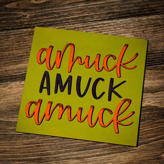 Amuck Amuck Amuck Tile