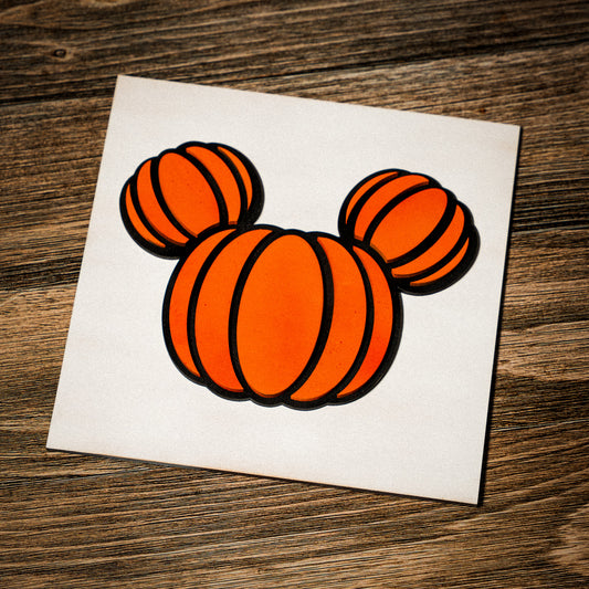 Mickey Pumpkin Head