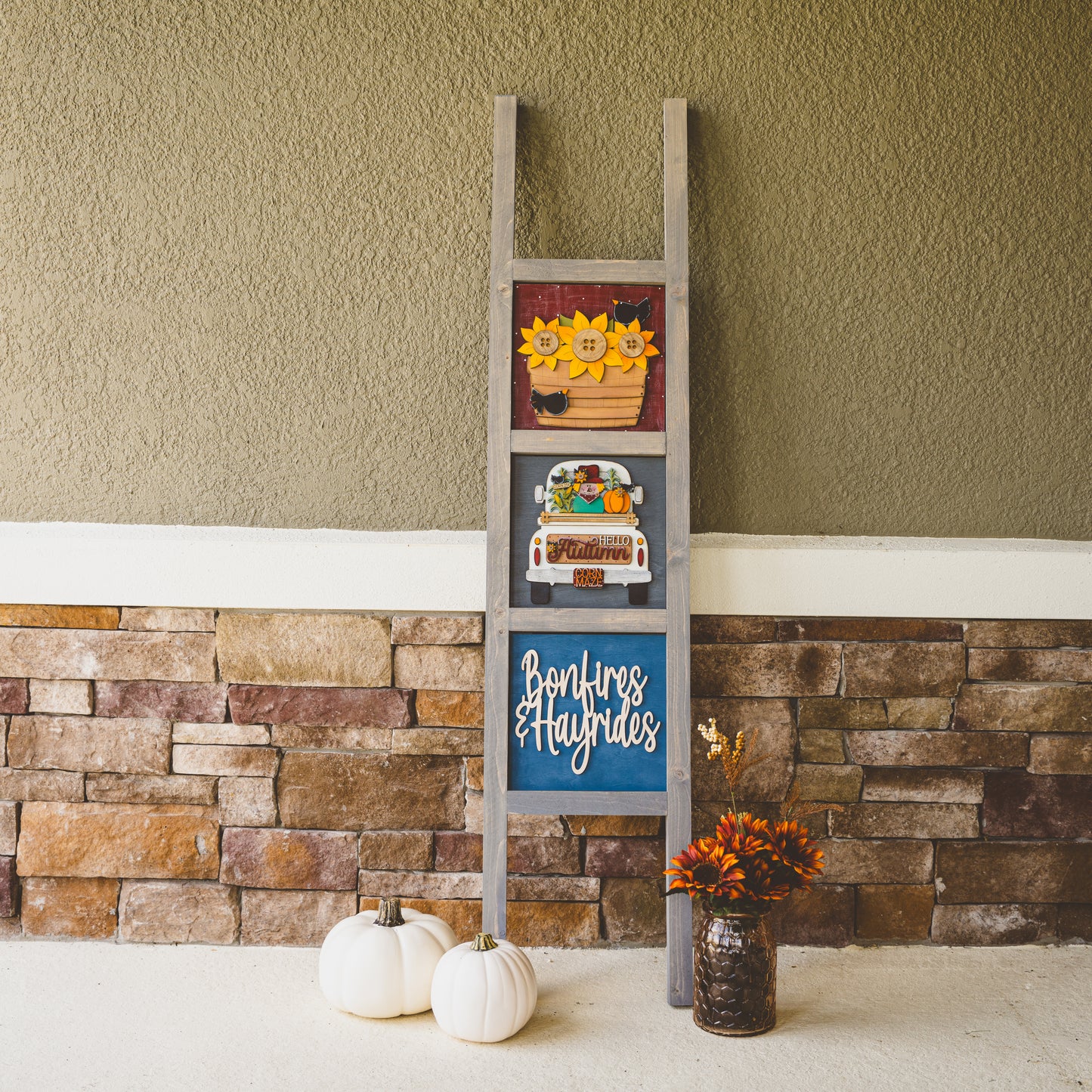 Bonfires & Hayrides Tile