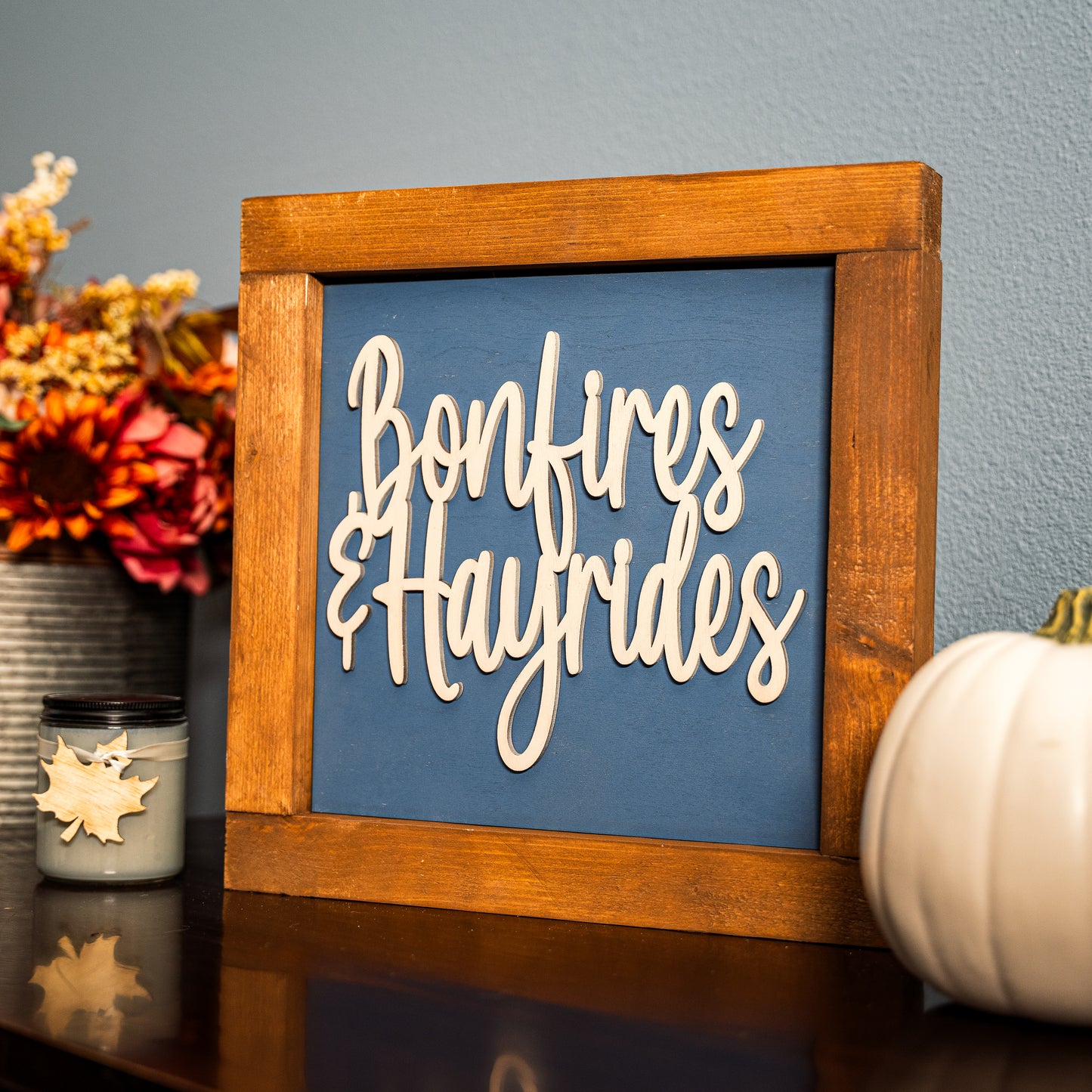 Bonfires & Hayrides Tile