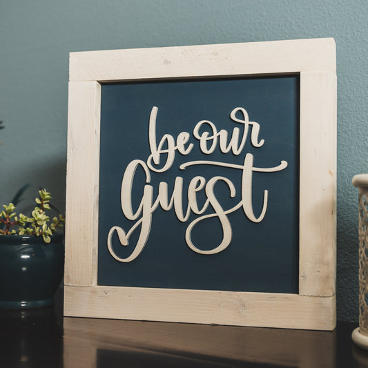 White Interchangable Frame