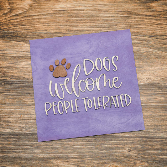 Dogs Welcome Bundle Tile