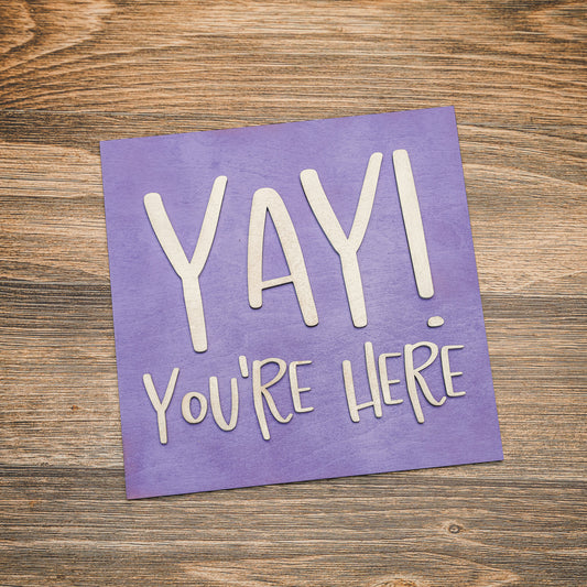 YAY! You're Here Bundle Tile