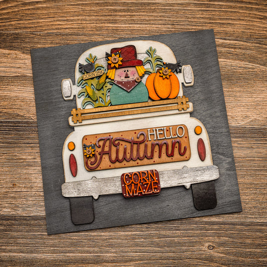 Hello Autumn Truck