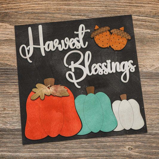 Harvest Blessings Tile