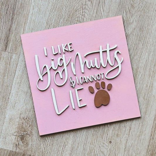 I Like Big Mutts Tile