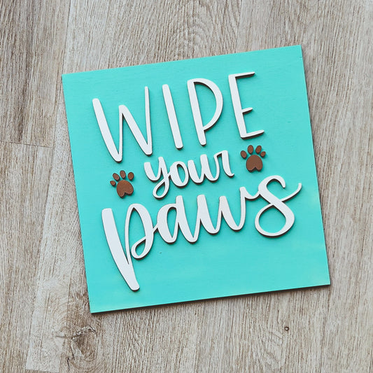 Wipe Your Paws Bundle Tile