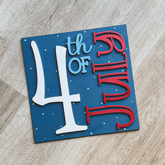 4th Of July Tile